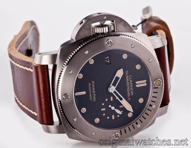 Officine Panerai PAM00569 Luminor Submersible 1950 Left-Handed 3 Days Automatic Titanium - фото 20
