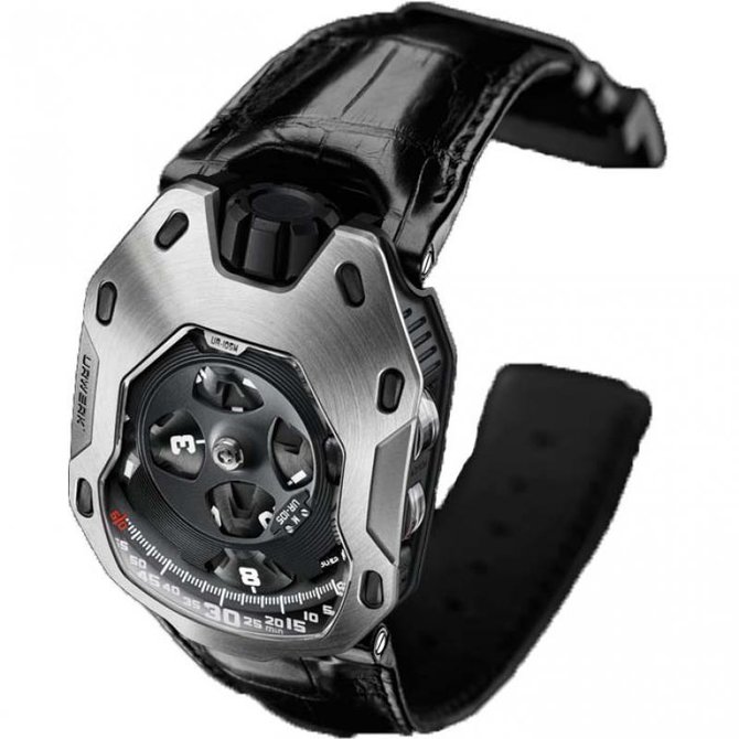 Urwerk Iron Knight UR-105 Steel Titanium - фото 3