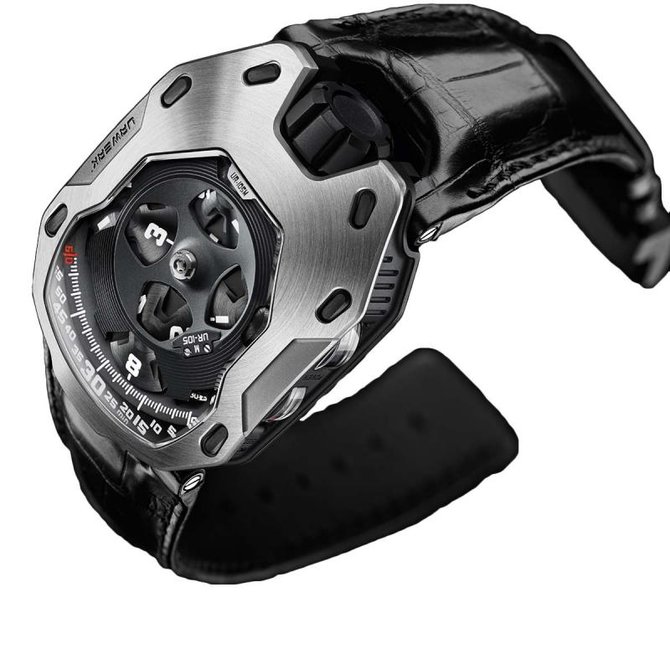 Urwerk Iron Knight UR-105 Steel Titanium - фото 4