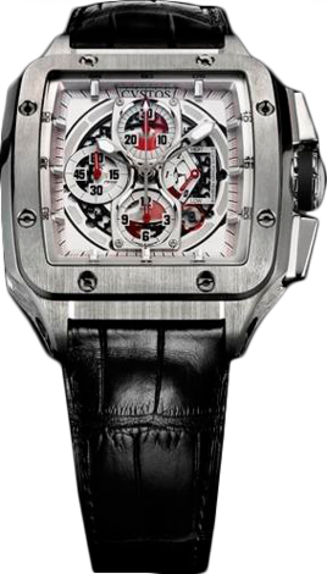 Cvstos Evosquare 50 Chrono SS BlackCroco Evosquare Evosquare 50 Chrono SS BlackCroco