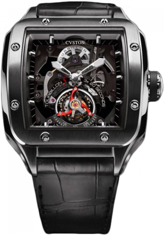 Cvstos Evosquare 50 T-S Tourbillon Sport Titan 2N Complications Evosquare 50 T-S Tourbillon Sport Titan 2N