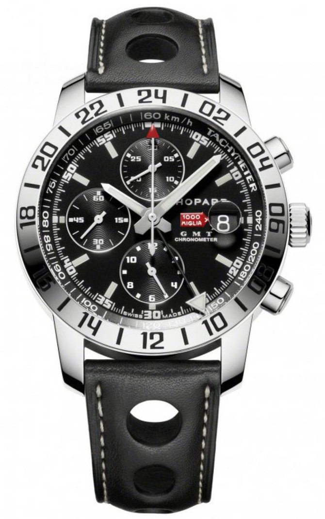 Chopard 168992-3001 Barenia Classic Racing Mille Miglia GMT Chronograph 