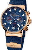 Ulysse Nardin Часы Ulysse Nardin Maxi Marine Chronograph 356-68LE-3 Blue Seal Limited Edition 999