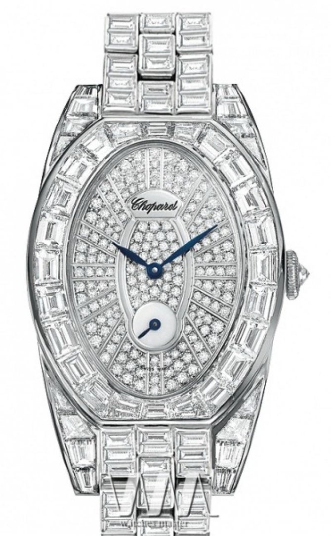 Chopard 107122-1001 Ladies Classic Femme Cat Eye Small Seconds
