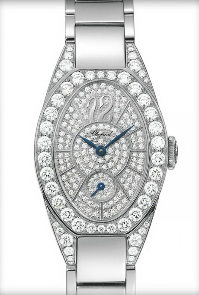 Chopard 107228-1001 Ladies Classic Femme Cat Eye Small Seconds