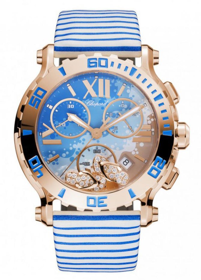 Chopard 283581-5011 Happy Sport Happy Beach Chronograph