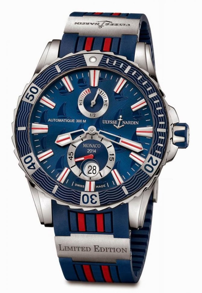 Ulysse Nardin 263-10LE-3/93_MON Maxi Marine Diver Monaco 2014 - фото 1