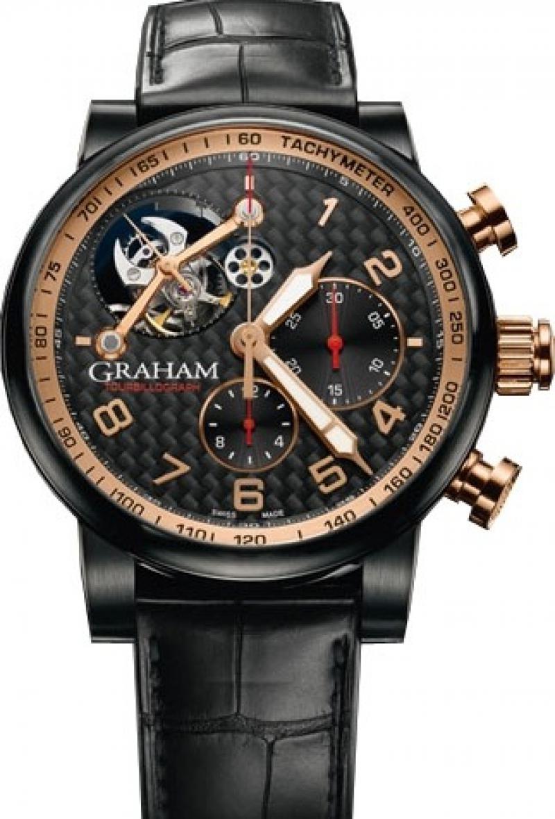 2TSAZ.B03A Graham Tourbillograph Full Black Silverstone