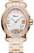 Chopard Happy Sport 275350-5004 Oval 7 Diamonds 