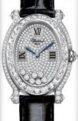 Chopard Happy Sport 277136-1001 Oval 7 Diamonds 