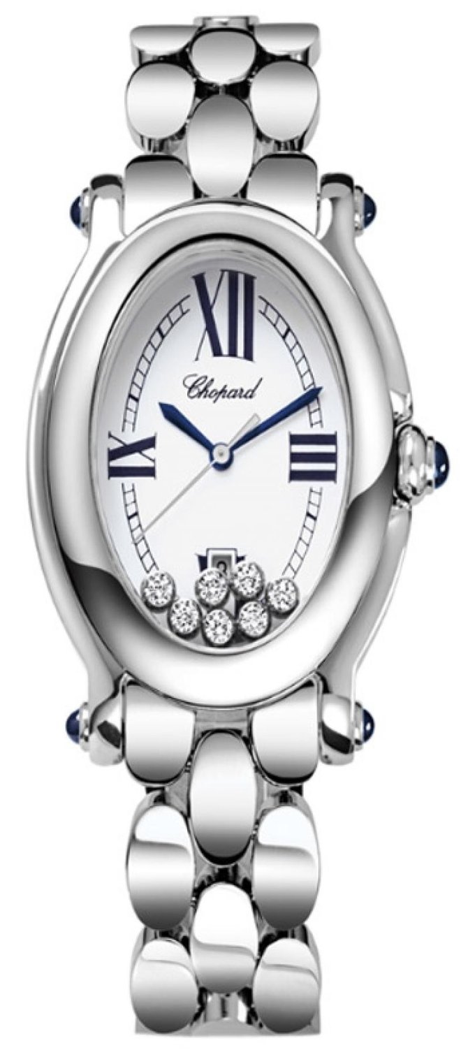 Chopard 278418-3002 Happy Sport Oval 7 Diamonds 