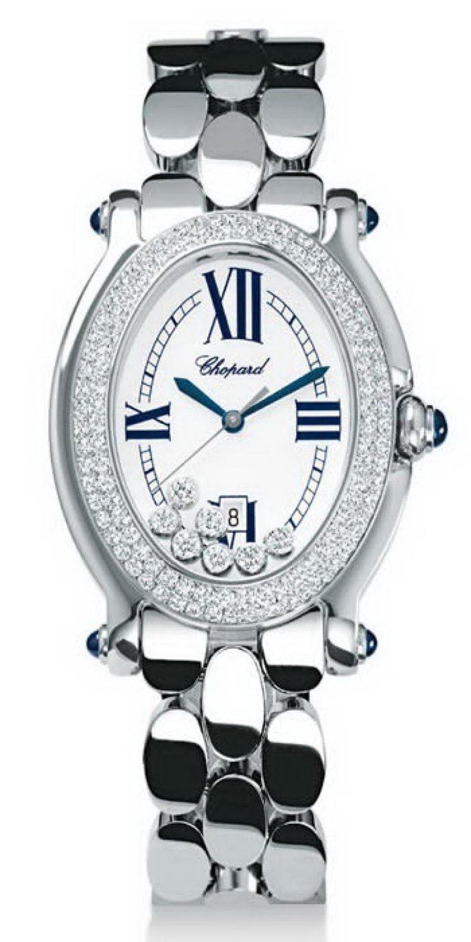 Chopard 278419-2001 Happy Sport Oval 7 Diamonds 