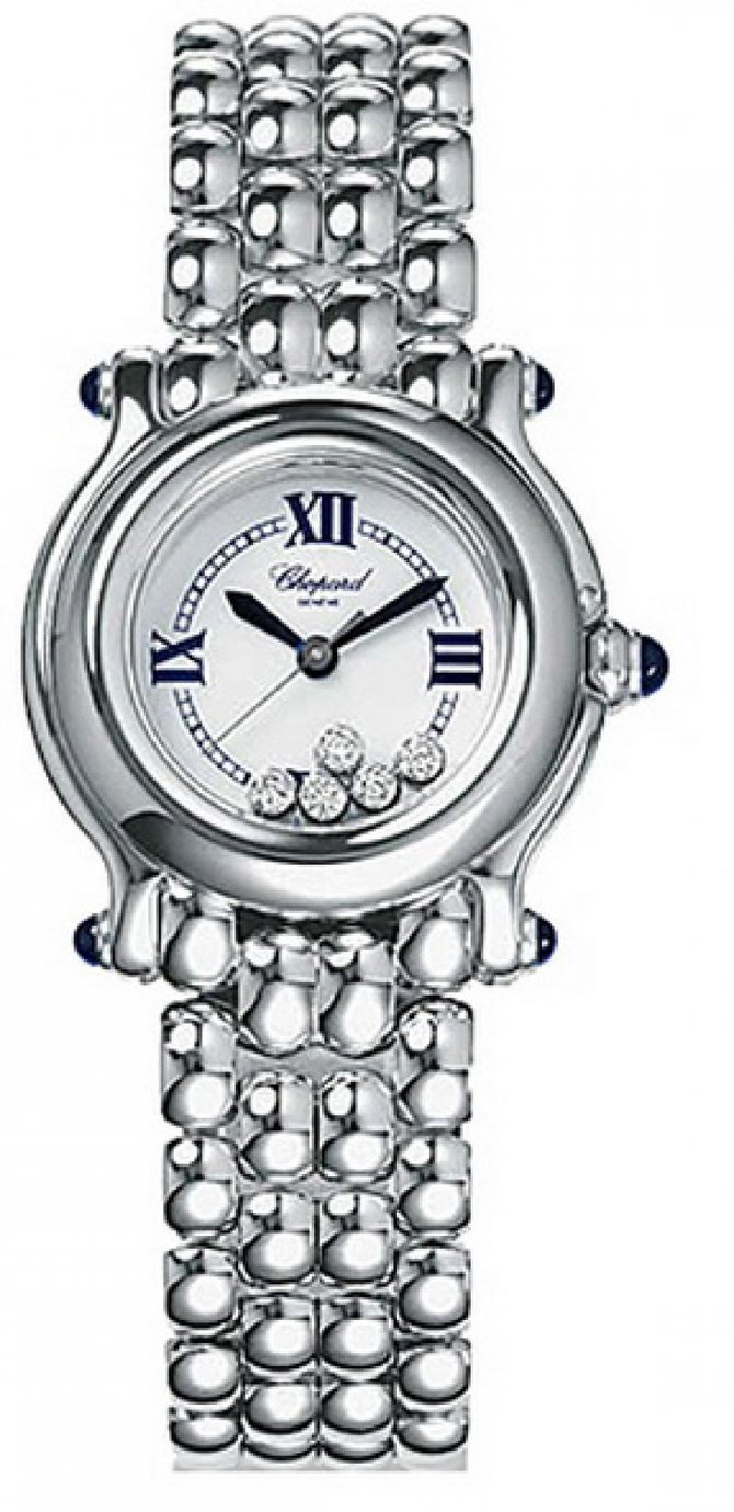 Chopard 278250 - 3006 Happy Sport Round 26mm 5 Diamonds