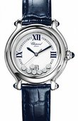 Chopard Happy Sport 278238-3006 Round 32mm 7 Diamonds