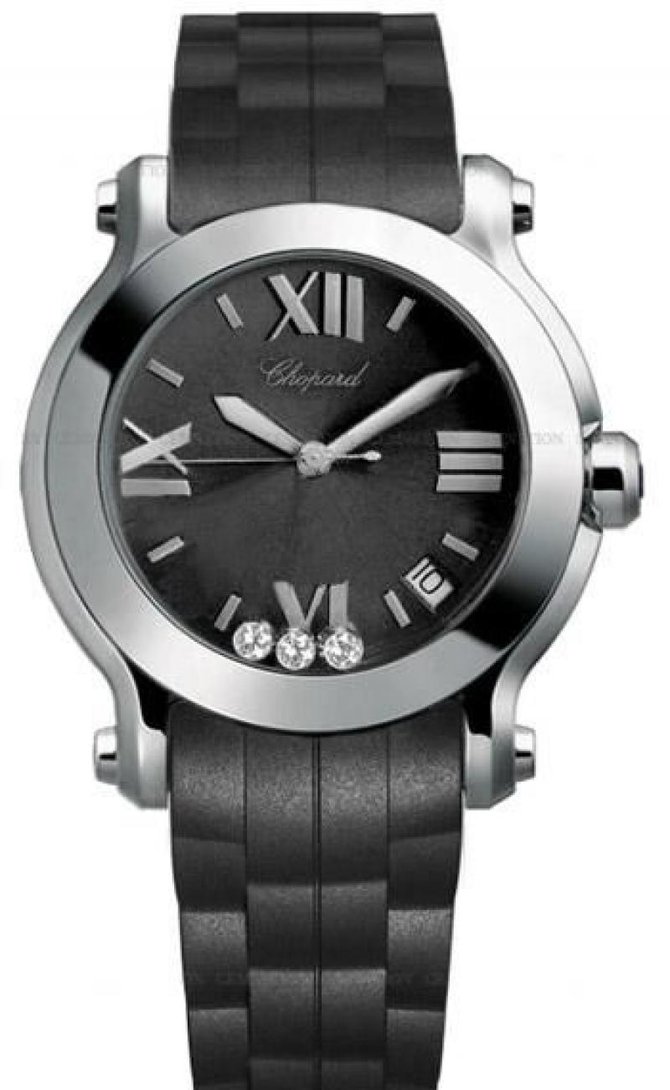 Chopard 278475 - 3014 Happy Sport Round 36mm 3 Diamonds Edition