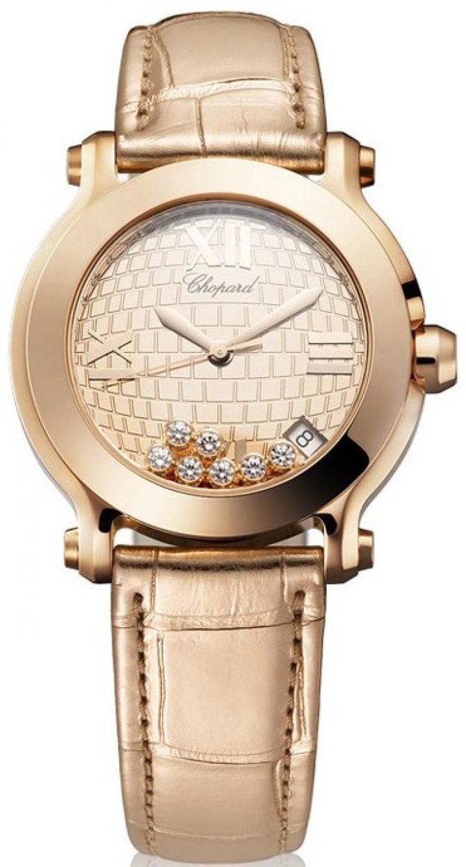 Chopard 277471-5011 Happy Sport Round 36mm 7 Diamonds Edition