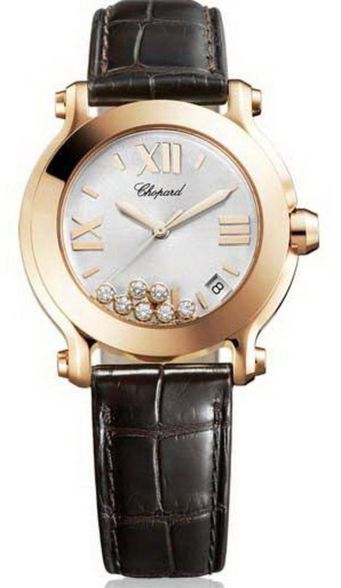 Chopard 277471-5013 Happy Sport Round 36 mm 7 Diamonds Edition