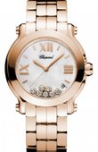 Chopard Happy Sport 277472-5002 Round 36mm 7 Diamonds Edition