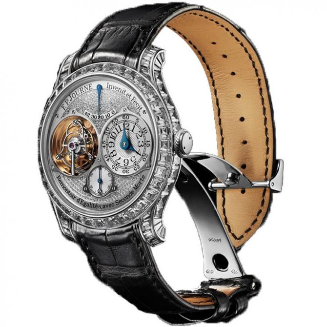 F.P.Journe Pt-D-BlCroco Souveraine Tourbillon Souverain - фото 2