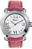 Chopard Часы Chopard Happy Sport 278475-3001 Pink Round 36mm 7 Diamonds Edition 2