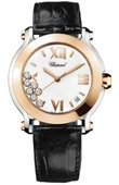 Chopard Happy Sport 278492-9004 Brown Round 36mm 7 Diamonds Edition 2