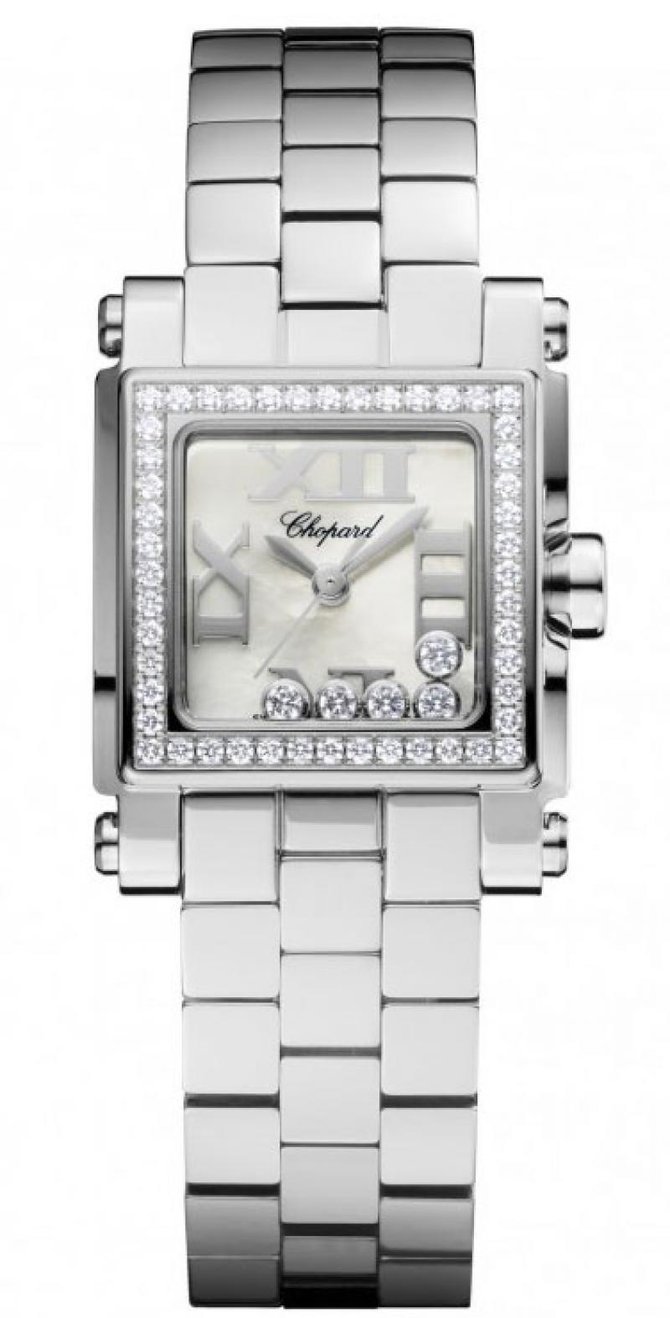 Chopard 278516-3004 Happy Sport Square 5 Diamonds 