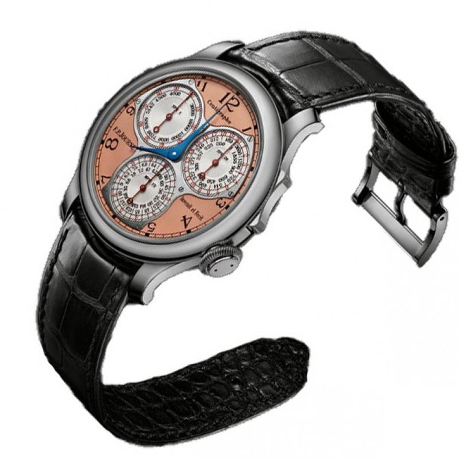 F.P.Journe Centigraphe Souverain Pt-Gold-Croco Souveraine Centigraphe Souverain - фото 4