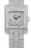 Chopard Часы Chopard Happy Sport 275325-1001 Square 7 Diamonds 