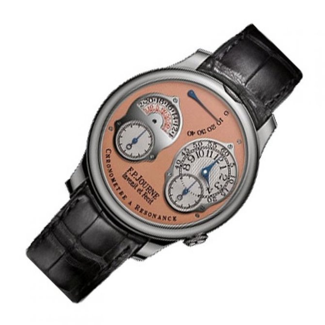 F.P.Journe Chronometre a Resonance Platinum Croco Souveraine Chronometre a Resonance - фото 2