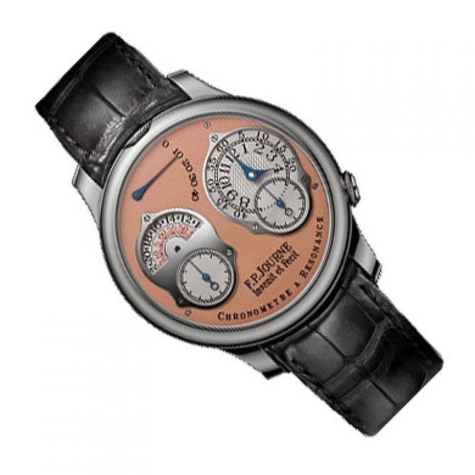 F.P.Journe Chronometre a Resonance Platinum Croco Souveraine Chronometre a Resonance - фото 3