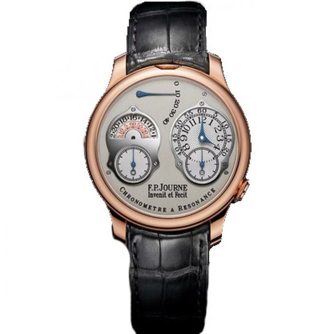 F.P.Journe Chronometre a Resonance Rose Gold Croco Souveraine Chronometre a Resonance - фото 1