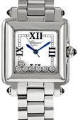 Chopard Happy Sport 278349-3006 Square 7 Diamonds 