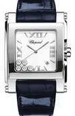 Chopard Happy Sport 288447-3001 Square XL 5 Diamonds 