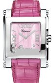 Chopard Часы Chopard Happy Sport 288447-3005 Square XL 5 Diamonds 