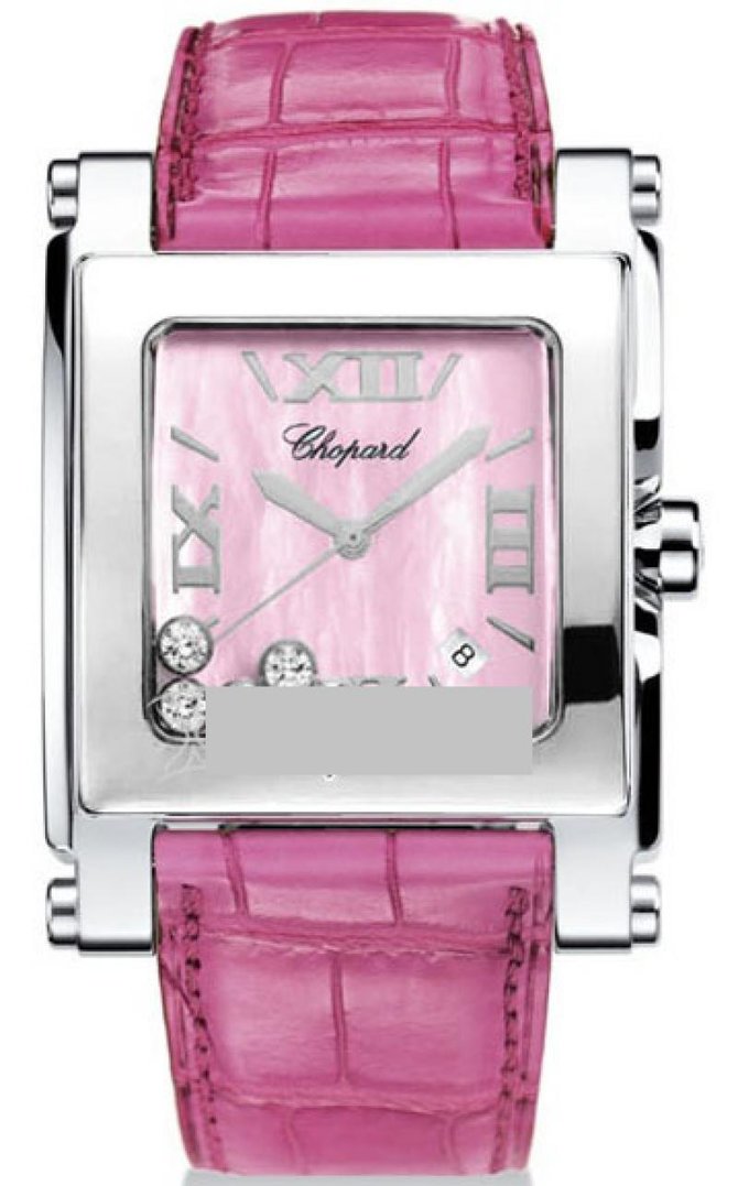 Chopard 288447-3005 Happy Sport Square XL 5 Diamonds 
