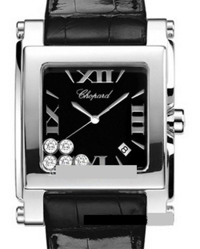 Chopard 288447-3006 Happy Sport Square XL 5 Diamonds 