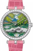 Van Cleef & Arpels Часы Van Cleef & Arpels Extraordinary Dials Hippopotamus Decor Les Cadrans Extraordinaires African landscape 
