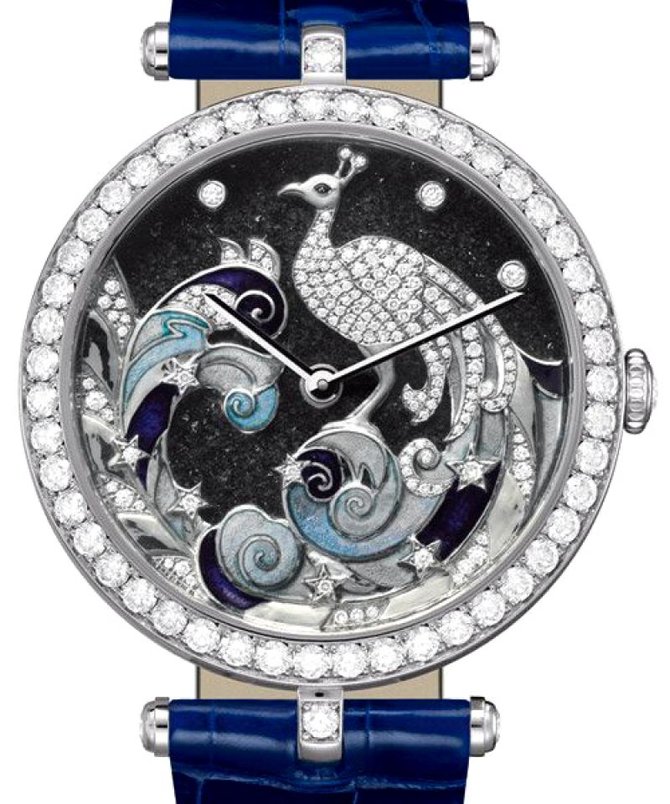 Van Cleef & Arpels Pavot Extraordinary Dials Les Cadrans Extraordinaires Extraordinary Presentation Case