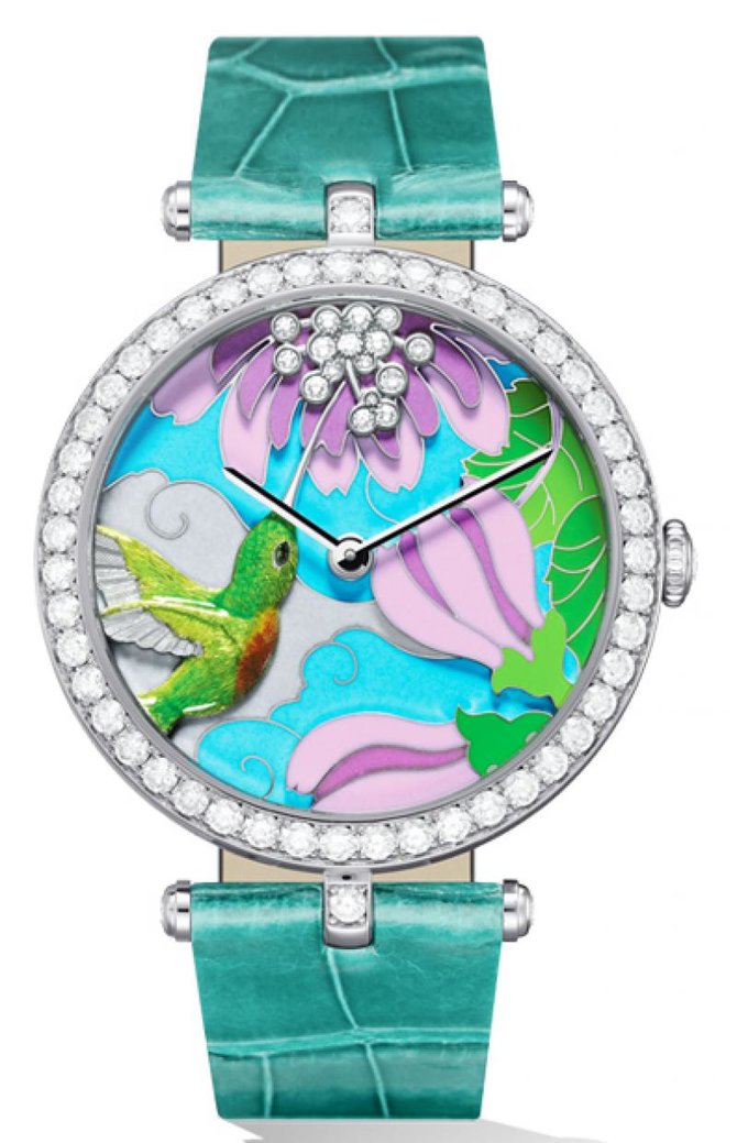 Van Cleef & Arpels VCARO1EO00 Extraordinary Dials Les Cadrans Extraordinaires Hummingbirds