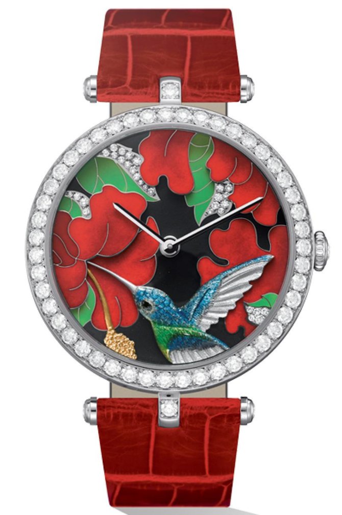 Van Cleef & Arpels VCARO1ER00 Extraordinary Dials Les Cadrans Extraordinaires Hummingbirds
