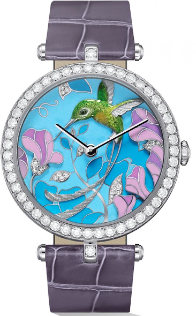 Van Cleef & Arpels VCARO1ES00 Extraordinary Dials Les Cadrans Extraordinaires Hummingbirds