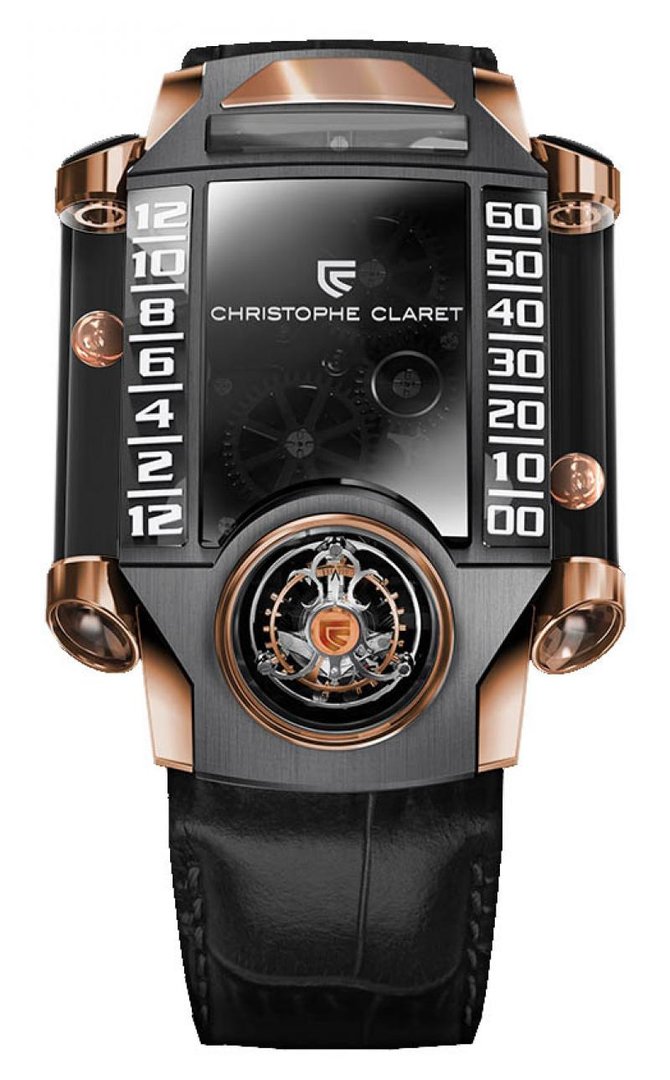 Christophe Claret MTR.FLY11.080-088 X-Trem-1 RG Titanium DLC - фото 1