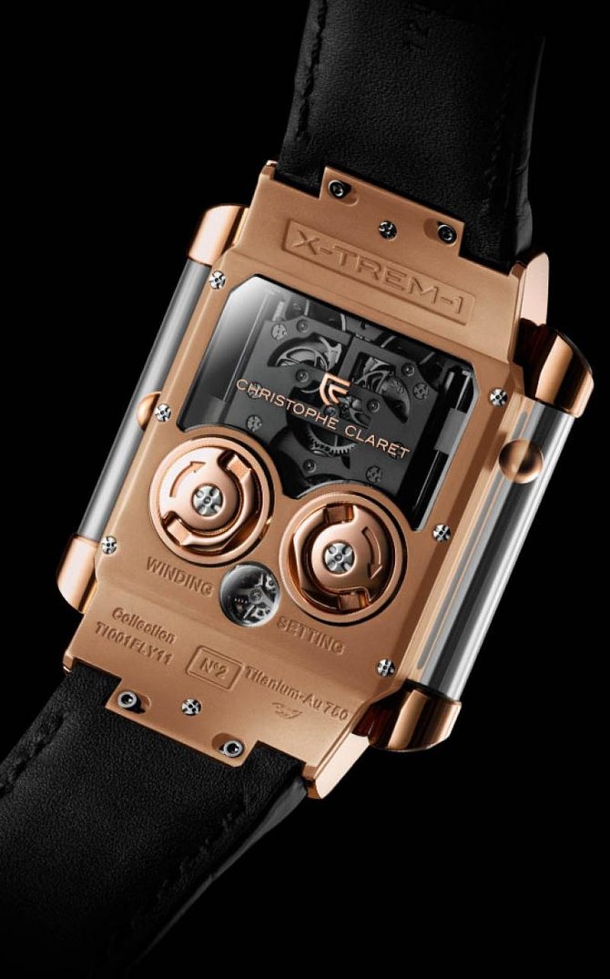 Christophe Claret MTR.FLY11.080-088 X-Trem-1 RG Titanium DLC - фото 2