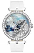 Van Cleef & Arpels Extraordinary Dials White Bear Decor Les Cadrans Extraordinaires Polar landscape