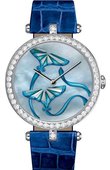Van Cleef & Arpels Часы Van Cleef & Arpels Extraordinary Dials Lady Arpels Cerf-Volant Indigo Poetry of Time