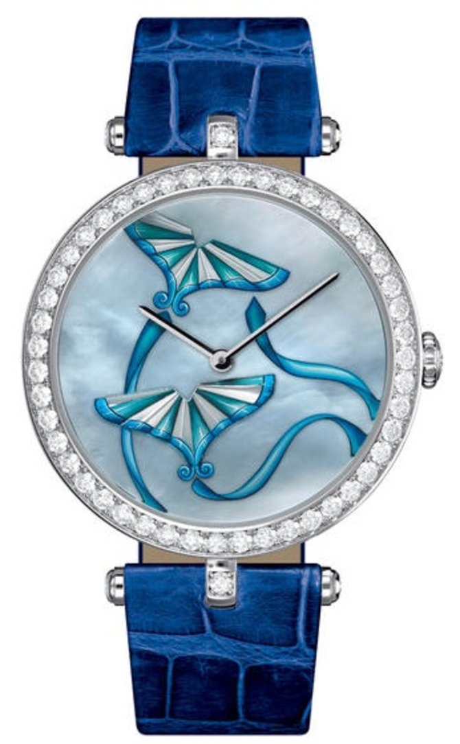 Van Cleef & Arpels Lady Arpels Cerf-Volant Indigo Extraordinary Dials Poetry of Time