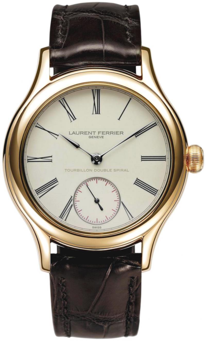 LCF001-RG Laurent Ferrier WHITE GRAND FEU ENAMEL DIAL Galet Classic