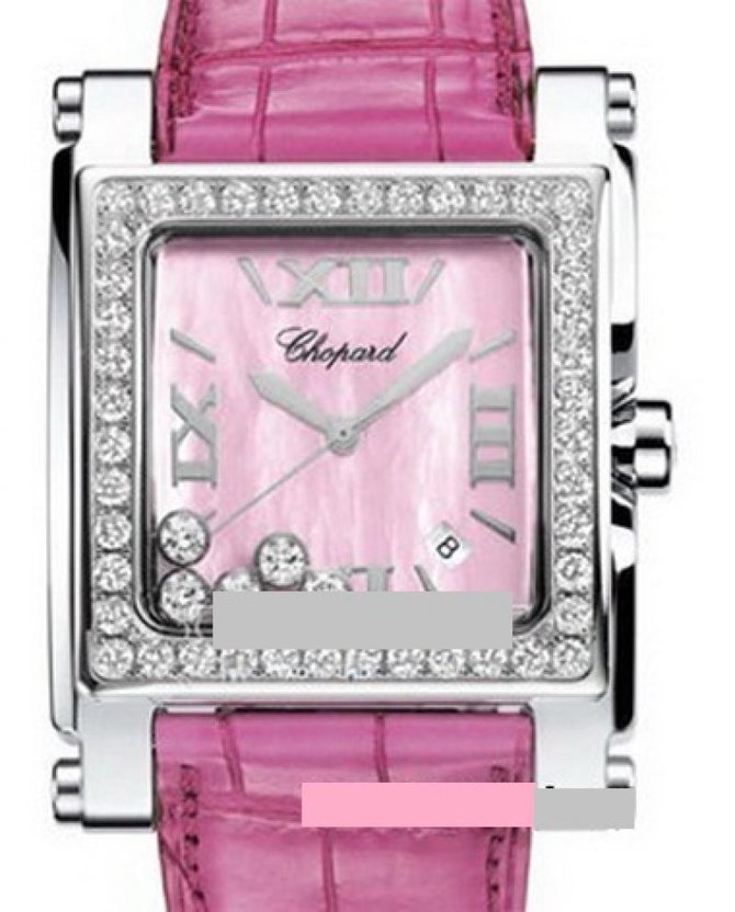 Chopard 288448-2003 Happy Sport Square XL 5 Diamonds 