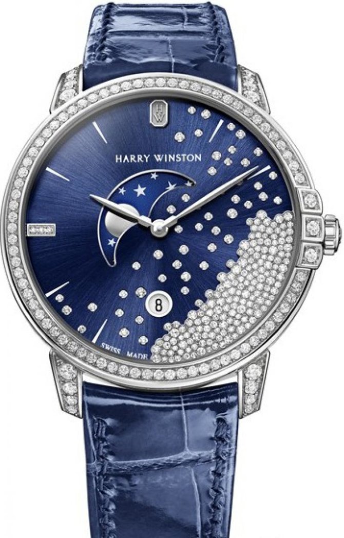 Harry Winston Midnight Diamond Drops Avenue 39mm