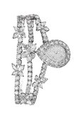 Harry Winston Часы Harry Winston High Jewelry 512/LQPP.D/01 Marquesa Diamonds Drop